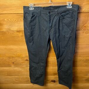 Levi’s 511 Men Charcoal Denim Jeans 38x32 stretch straight leg Casual Streetwear